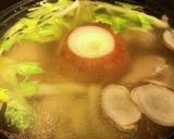 手羽元と香味野菜のスープ作り方2写真