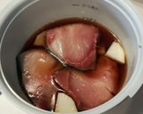 レンジ圧力鍋でブリ大根作り方3写真