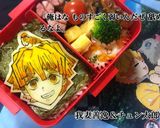 鬼滅 呪術 東京リベ キャラ弁 デコ弁作り方5写真