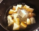 豆腐と糸こんにゃくの味噌煮作り方3写真