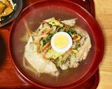 手羽先の塩醬油風味スープ定食作り方5写真