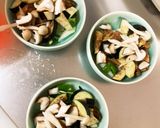 レンジ胸肉なすオイ酢ター炒め味青椒肉絲風作り方7写真