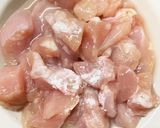レンジ胸肉なすオイ酢ター炒め味青椒肉絲風作り方9写真