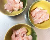 レンジ胸肉なすオイ酢ター炒め味青椒肉絲風作り方11写真