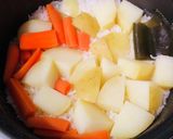 もち麦と玄米ご飯♡人参入り 栄養満点♡作り方4写真