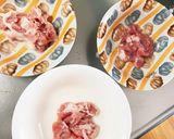 全てレンジ梅ごま味噌炒め味豚平焼き風作り方7写真
