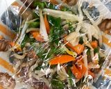 全てレンジ梅ごま味噌炒め味豚平焼き風作り方12写真