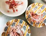 レンジ甘辛炒め味豚こま大根青椒肉絲風作り方3写真