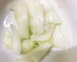 レンジ甘辛炒め味豚こま大根青椒肉絲風作り方7写真