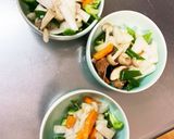 レンジ甘辛炒め味豚こま大根青椒肉絲風作り方11写真