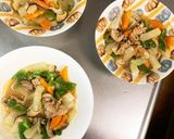 レンジ甘辛炒め味豚こま大根青椒肉絲風作り方15写真