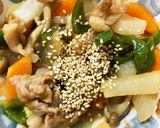 レンジ甘辛炒め味豚こま大根青椒肉絲風作り方17写真