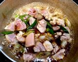 長ネギと鶏モモ肉で♡親子丼。作り方4写真