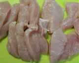 鶏むね肉でサクッと簡単☆とり天☆作り方1写真