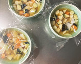 さっぱり和風あん&豚こまのせドーム蒸作り方3写真