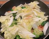 今が旬！白菜と鶏肉のサッパリ炒め作り方5写真