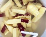 レンジ甘酢炒め味ツナさつま芋青椒肉絲風作り方4写真