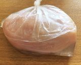 塩糖水で柔らか蒸し鶏作り方1写真