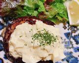 ハンバーグ♡タルタルソースがけ作り方9写真