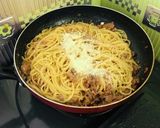 ミートソーススパゲティ作り方7写真