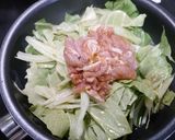 簡単！豚肉とキャベツの外葉の煮物作り方3写真