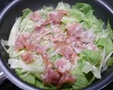 簡単！豚肉とキャベツの外葉の煮物作り方4写真