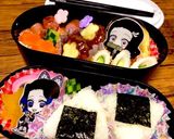 鬼滅の刃　キャラ弁　簡単作り方6写真