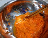 お弁当に、にんじんビッシリ卵焼き作り方4写真