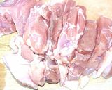 鶏肉の甘辛カリカリ唐揚げ（子供が大好き）作り方1写真