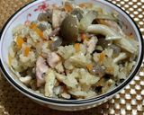 具沢山！鶏の炊き込みご飯作り方8写真