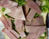 2種の具材のペッパーチーズトースト作り方1写真