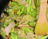 豚ロースとアスパラガスのバジル炒め作り方7写真