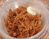 レンジで簡単3分！焼きそばで、そば飯弁当作り方6写真