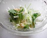 小海老とみつ葉のかき揚げ　作り方2写真
