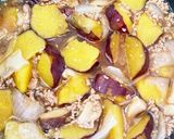 甘辛♪さつま芋のトローリひき肉あんかけ作り方5写真
