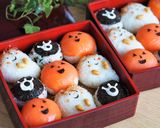 ハロウィン♡ジャックオランタンのおにぎり作り方7写真