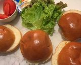 ハンバーガー弁当★ ハロウィンラッピング作り方1写真