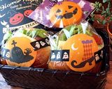 ハンバーガー弁当★ ハロウィンラッピング作り方11写真