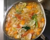 栄養満点⭐️野菜スープで健康ダイエット作り方4写真