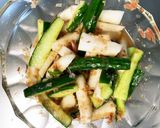 レンジ大根&きゅうりの鰹梅浅漬け作り方7写真