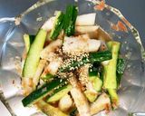 レンジ大根&きゅうりの鰹梅浅漬け作り方8写真