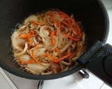 かさ増し！メインに。牛しぐれ煮風作り方1写真