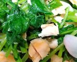 大根葉でドレッシング炒め作り方5写真