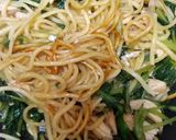大根葉でドレッシング炒め作り方7写真