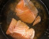 簡単！ふっくら鮭と塩昆布のごはん作り方3写真