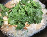 鉄分たっぷり!牡蠣とほうれん草炒め作り方3写真