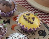 ハロウィン☆3色蒸しケーキ作り方7写真