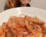 リカちゃん♡れんこん入りトマトパスタ⁎*作り方18写真