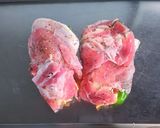 キムチーズ入りピーマンカップの辛肉巻き作り方7写真