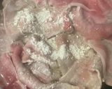 豚肉のすりおろしりんごソース焼き♪作り方3写真